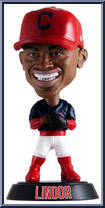 Francisco Lindor (Indians) from MLB - Bobble-Heads manufactured by Imports Dragon [Loose]