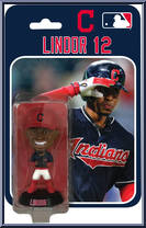 Francisco Lindor (Indians) from MLB - Bobble-Heads manufactured by Imports Dragon [Front]