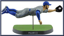 Kevin Pillar (Blue Jays) from MLB - 2017 Series manufactured by Imports Dragon [Loose]