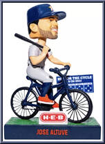 Jose Altuve (Cycle) (Houston Astros) from MLB - Stadium Giveaways - Bobbleheads manufactured by Unknown [Loose]