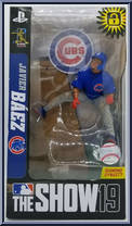 Javier Baez from MLB the Show 19 - Series 1 manufactured by McFarlane [Front]