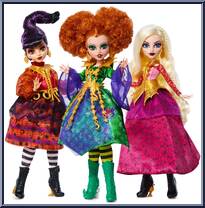 Hocus Pocus (Winifred / Mary / Sarah) from Monster High - Skullector manufactured by Mattel [Loose]