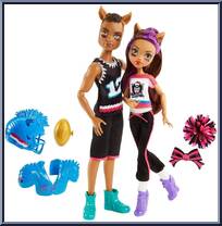 Winning Werewolves 2-Pack from Monster High - One Team, One Scream! manufactured by Mattel [Loose]