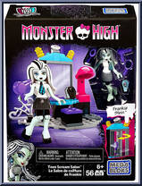 Teen Scream Salon (Frankie Stein) from Monster High - Playsets manufactured by Mega Bloks [Front]
