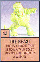 The Beast from Monster in My Pocket - Series 1 manufactured by Matchbox [Loose]