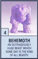Behemoth from Monster in My Pocket - Series 1 manufactured by Matchbox [Loose]