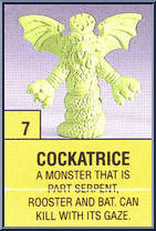 Cockatrice from Monster in My Pocket - Series 1 manufactured by Matchbox [Loose]
