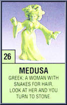 Medusa from Monster in My Pocket - Series 1 manufactured by Matchbox [Loose]