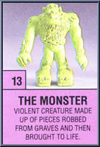 The Monster from Monster in My Pocket - Series 1 manufactured by Matchbox [Loose]