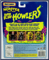 Monster (with Growl) from Monster in My Pocket - Howlers manufactured by Matchbox [Back]