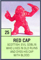 Red Cap from Monster in My Pocket - Series 1 manufactured by Matchbox [Loose]