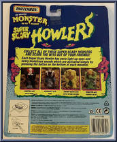 Werewolf (with Howl) from Monster in My Pocket - Howlers manufactured by Matchbox [Back]