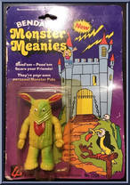 Alien from Monster Meanies - Bendables manufactured by Carlin Playthings [Front]