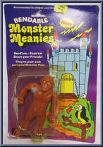 King Kong from Monster Meanies - Bendables manufactured by Carlin Playthings [Front]