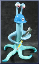 Mike Wazowski, Frungus & Ray from Monsters, Inc - Basic Series manufactured by Hasbro [Loose]