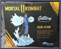 Sub-Zero (Mortal Kombat 11) from Mortal Kombat - Gallery Diorama manufactured by Diamond Select [Back]