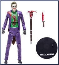 Joker (Bloody) from Mortal Kombat - Mortal Kombat 11 manufactured by McFarlane [Loose]