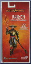 Raiden (Merciless Guardian) from Mortal Kombat - Basic Series manufactured by McFarlane [Back]