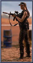 Sarah Connor from Movie Maniacs - Series 5 manufactured by McFarlane [Loose]