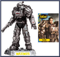 Maximus from Movie Maniacs (2023) - Fallout manufactured by McFarlane [Loose]