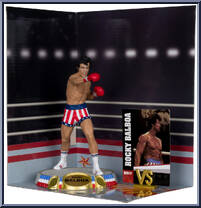 Rocky Balboa from Movie Maniacs (2023) - Rocky IV manufactured by McFarlane [Loose]