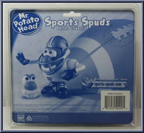 Dallas Cowboys (White Jersey) from Mr. Potato Head - NFL Sports Spuds manufactured by Hasbro [Back]