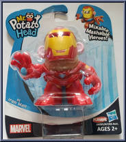 Iron Man from Mr. Potato Head - Marvel - Mashable manufactured by Hasbro [Front]