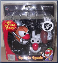 Oakland Raiders from Mr. Potato Head - NFL Sports Spuds manufactured by Hasbro [Front]