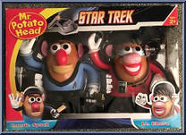 Cmmdr. Spock / Lt. Uhura from Mr. Potato Head - Star Trek manufactured by Hasbro [Front]