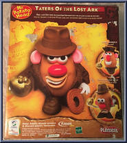 Taters of the Lost Ark from Mr. Potato Head - Indiana Jones manufactured by Hasbro [Back]