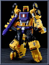 Mobile Crane and Dump Truck from MTCombiner Series - Basic Series manufactured by Maketoys [Loose]