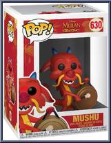 Mushu (with Cymbal) from Mulan - Pop! Vinyl Figures manufactured by Funko [Front]