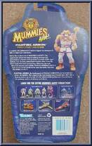 Fighting Armon from Mummies Alive - Forces of Good manufactured by Kenner [Back]