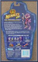 Evil Sorcerer Scarab from Mummies Alive - Forces of Evil manufactured by Kenner [Back]