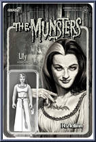 Lily (Grayscale) from Munsters - ReAction Figures manufactured by Super7 [Front]