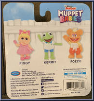Piggy / Kermit / Fozzie from Muppet Babies - Minis manufactured by Just Play [Back]