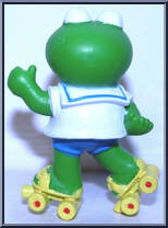 Kermit (Roller Skates) from Muppet Babies - Basic Series manufactured by McDonald's [Loose]