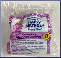 Kermit Holding Miss Piggy from Muppet Babies - Basic Series manufactured by McDonald's [Front]