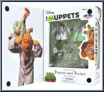 Lab Accident (Bunsen and Beaker) from Muppets - Exclusives manufactured by Diamond Select [Front]