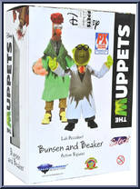 Lab Accident (Bunsen and Beaker) from Muppets - Exclusives manufactured by Diamond Select [Front]