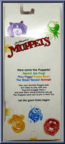 Fozzie Bear from Muppets - Toy Toons manufactured by Direct Connect [Back]