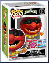 Animal (Flocked) from Muppets - Pop! Vinyl Figures manufactured by Funko [Front]