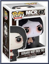 Gerard Way (Red Tie) from My Chemical Romance - Pop! Vinyl Figures manufactured by Funko [Front]
