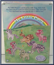 Blossom from My Little Pony - 35th Anniversary - Original 1983 Collection manufactured by Bridge Direct [Back]