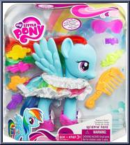 Rainbow Dash from My Little Pony: Friendship is Magic - Fashion Style Ponies manufactured by Hasbro [Front]