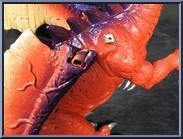 Dragon (Orange / Purple) from Mythical Dragons - Basic Series manufactured by Jasman [Loose]