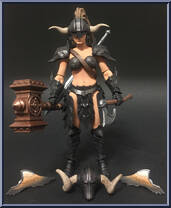 Barbarian Warrior Action Figure