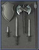 Evil Weapons from Mythic Legions - Mythic Legions 1.0 - Accessories manufactured by Four Horsemen [Loose]