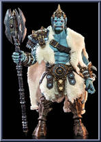 Frost Ogre from Mythic Legions - Ashes of Agendor manufactured by Four Horsemen [Loose]