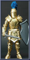 Gold Knight Action Figure